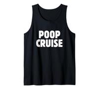 Divertente Cruise Shop Humor, Poop Deck, Meet Me on the Poop Deck Canotta