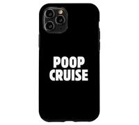 Divertente Cruise Shop Humor, Poop Deck, Meet Me on the Poop Deck Custodia per iPhone 11 Pro
