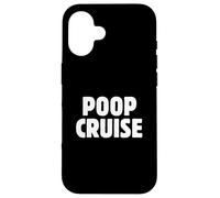 Divertente Cruise Shop Humor, Poop Deck, Meet Me on the Poop Deck Custodia per iPhone 16