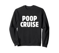 Divertente Cruise Shop Humor, Poop Deck, Meet Me on the Poop Deck Felpa
