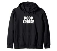 Divertente Cruise Shop Humor, Poop Deck, Meet Me on the Poop Deck Felpa con Cappuccio