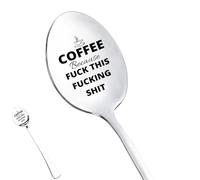 Divertente cucchiaio da caffè regalo per amici Besties Regali di Natale per donne uomini Cofee Amante Regali per marito moglie regalo di compleanno per fidanzata per fidanzato cucchiai Gf