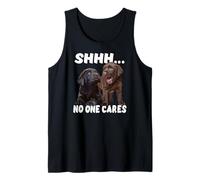 Divertente Cucciolo di Chocolate Lab Labrador Mom Dad Retriever Lover Canotta