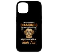 Divertente cucciolo di Shih Tzu per ragazze, migliore amico, amante dei cani, proprietario di animali domestici Custodia per iPhone 13