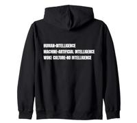 Divertente Cultura svegliata Nessuna intelligenza Sarcasmo Scherzo Avversario Felpa con Cappuccio