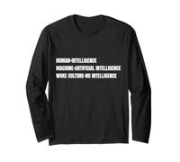 Divertente Cultura svegliata Nessuna intelligenza Sarcasmo Scherzo Avversario Maglia a Manica