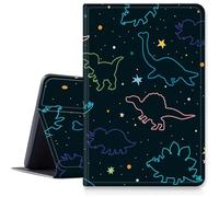 Divertente custodia con dinosauri per Samsung Galaxy Tab A9 Plus 11 pollici 2023 (SM-X210/X216/X218), custodia protettiva intelligente con angoli di visualizzazione multipli con funzione di