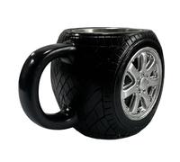 Divertente da caffè 300 ml isolante antiscivolo | Tazza da caffè 3D con pneumatici divertenti per casa, camera da letto, cucina, ufficio, campeggio, latte, tè, acqua, succo