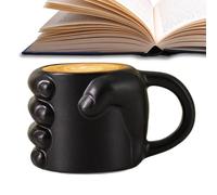 Divertente da caffè per uomini, divertente pugno da caffè tazze originali | bicchieri in ceramica per acqua decorazione per la casa anche per bambini e adulti, succo di tè, latte, bevande