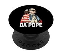 Divertente Da Papa Leone XIV 4 Luglio Americano Uomini Donne PopSockets PopGrip Adesivo