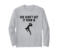 Divertente Danza Mamma Lei non Ottenuto Da Me Maglia a Manica