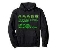 Divertente Debug Programmazione Coding Coder 99 Bug nel Mio Codice Felpa con Cappuccio
