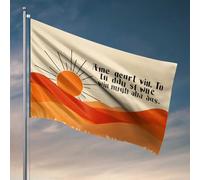 Divertente decorazione per bar Embrace The Day, Embrace The Sun Flag Decor per camera da letto bandiere per ragazzi (60 x 90 cm)