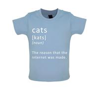 Divertente Definizione Gatti - Bambino T-Shirt / Body - Animali Internet Meme