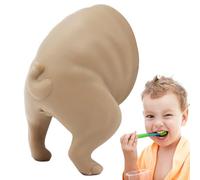 Divertente dentifricio Squeezer, 43 x 27 x 30 mm, universale, in silicone