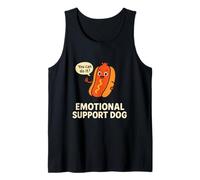 Divertente design a forma di cane di supporto emotivo Canotta
