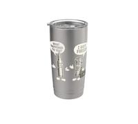 Divertente design a forma di proiettile per amanti delle armi Bicchiere termico in acciaio inox doppia parete
