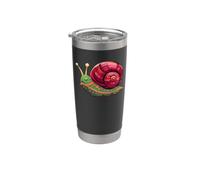 Divertente design a lumaca per uomini e donne che allevano insetti e amanti delle lumache Bicchiere termico in acciaio inox doppia parete