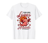 Divertente design Axolotl per gli amanti degli animali - Questa ragazza ama Axolotls Maglietta