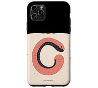 Divertente design con lombrichi per gli appassionati della natura Custodia per iPhone 11 Pro Max