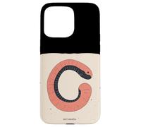 Divertente design con lombrichi per gli appassionati della natura Custodia per iPhone 15 Pro Max