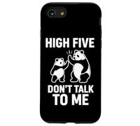 Divertente design con panda High Five Don't Talk To Me Custodia per iPhone SE (2020) / 7/8