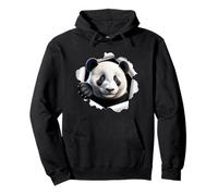 Divertente Design con Panda per Uomini, Donne, Ragazzi, Ragazze, Amanti degli orsi Panda Felpa con Cappuccio