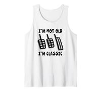 Divertente Design con Trasmissione Manuale I'm Not Old I'm Classic Canotta