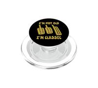 Divertente design con trasmissione manuale I'm Not Old I'm Classic PopSockets PopGrip per MagSafe