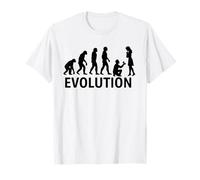 Divertente Design evolutivo: dalla Scimmia all'uomo alla proposta Maglietta