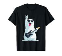 Divertente Design in Stile retrò con Scritta Cool Rock Maglietta