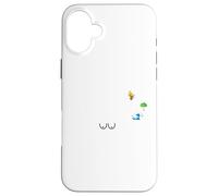 Divertente design "Save the Bees, The Seas and the Trees" Custodia per iPhone 16 Plus