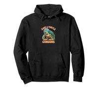 Divertente Design Save The Turtles Felpa con Cappuccio