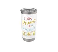 Divertente design scientifico, regalo per ragazze scienziate Bicchiere termico in acciaio inox doppia parete