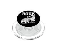 Divertente design umoristico preistorico con dinosauro Bonk PopSockets PopGrip per MagSafe