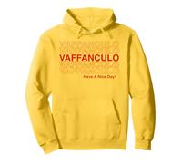 Divertente design Vaffanculo italiano per avere una bella giornata scherzosa Felpa con Cappuccio