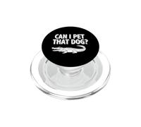 Divertente detto animale domestico quel cane con alligatore PopSockets PopGrip per MagSafe