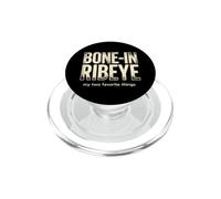 Divertente detto Bone Ribeye I miei due preferiti PopSockets PopGrip per MagSafe