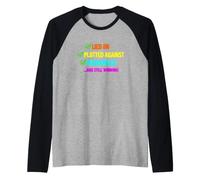 Divertente Detto bugiardo tramato Contro Mishandled Maglia con Maniche Raglan