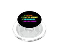 Divertente detto bugiardo tramato contro Mishandled PopSockets PopGrip per MagSafe