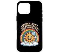 Divertente Detto Conte Rughe Sul Tuo Stink Star Adulto Umorismo Custodia per iPhone 16 Pro Max