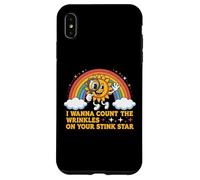 Divertente Detto Conte Rughe Sul Tuo Stink Star Adulto Umorismo Custodia per iPhone XS Max