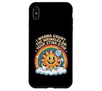 Divertente Detto Conte Rughe Sul Tuo Stink Star Adulto Umorismo Custodia per iPhone XS Max