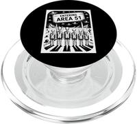 Divertente detto Entrando Area 51 Alien Suit UFO Scena Donne Uomini PopSockets PopGrip per MagSafe