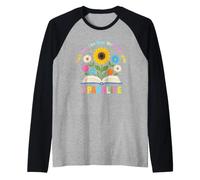 Divertente Detto insegna Loro ad amarli e guardarli Crescere Maglia con Maniche Raglan