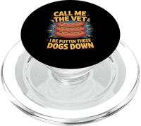 Divertente detto mettere giù questi cani sarcastico PopSockets PopGrip per MagSafe