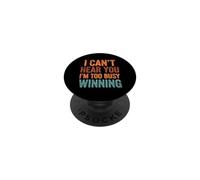 Divertente detto «Non posso sentirti» Sono troppo occupato a vincere PopSockets PopGrip Adesivo