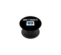 Divertente detto non toccare il termostato sarcastico PopSockets PopGrip Adesivo