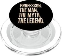 Divertente Detto Professore Uomo Mito Leggenda Insegnante Donne Uomini PopSockets PopGrip per MagSafe