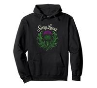 Divertente Detto Scusa Lassie Scottish Thistle Felpa con Cappuccio